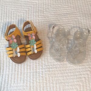 Lot of 2 Toddler Sandals